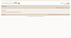 Desktop Screenshot of forum.papertreyink.com